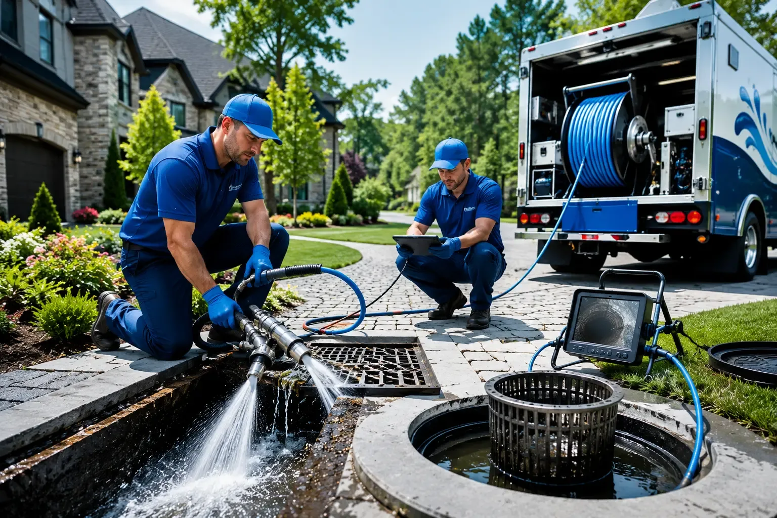Local outdoor drain cleaning professionals in Bakersville, NC